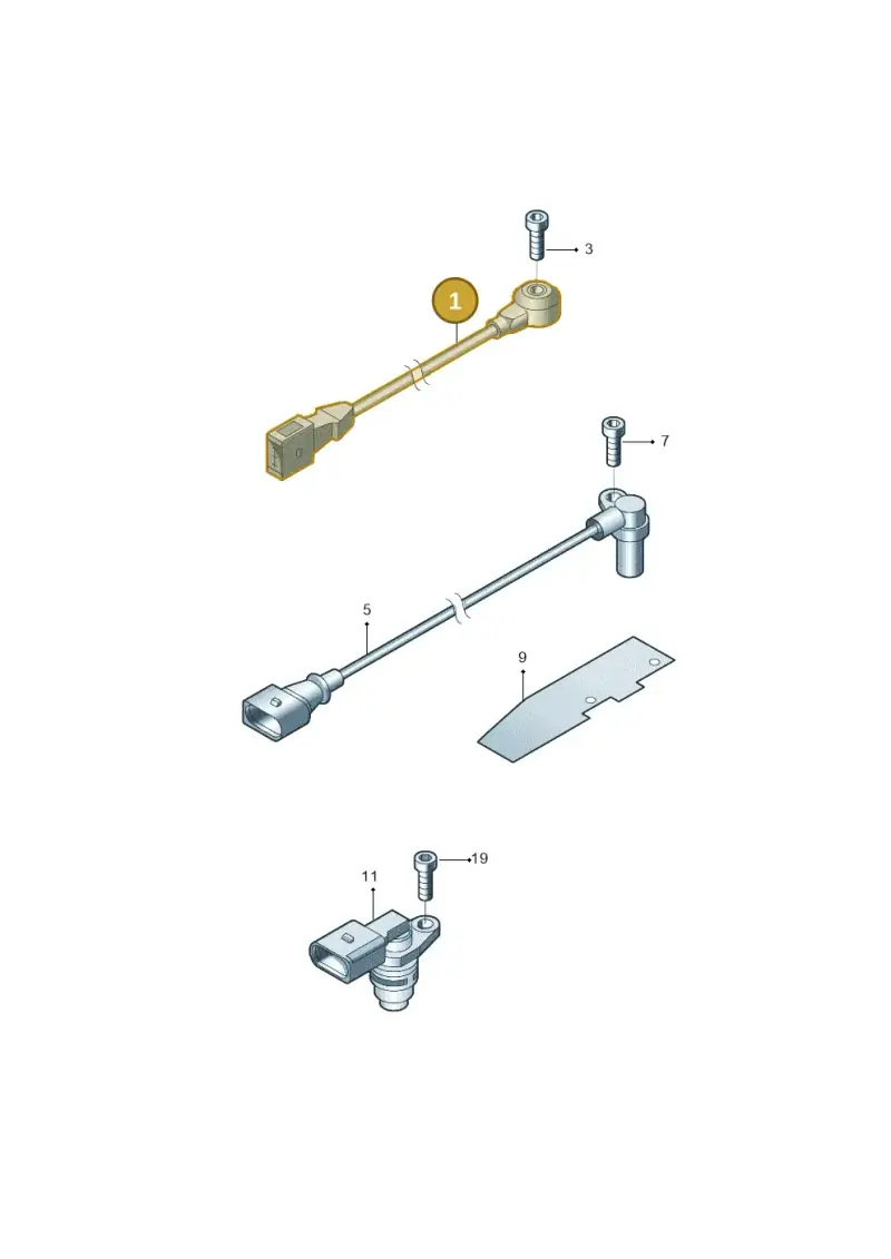 022905376 — Volkswagen New Passat (2011-2019) diagram 714906000, position 1