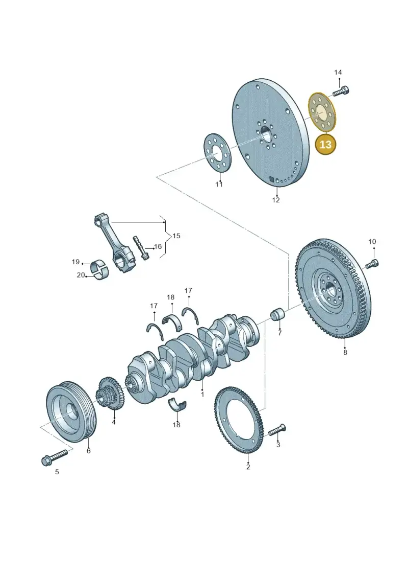 023105301 — Volkswagen Arteon (2017-2023) diagram 828105027, position 13