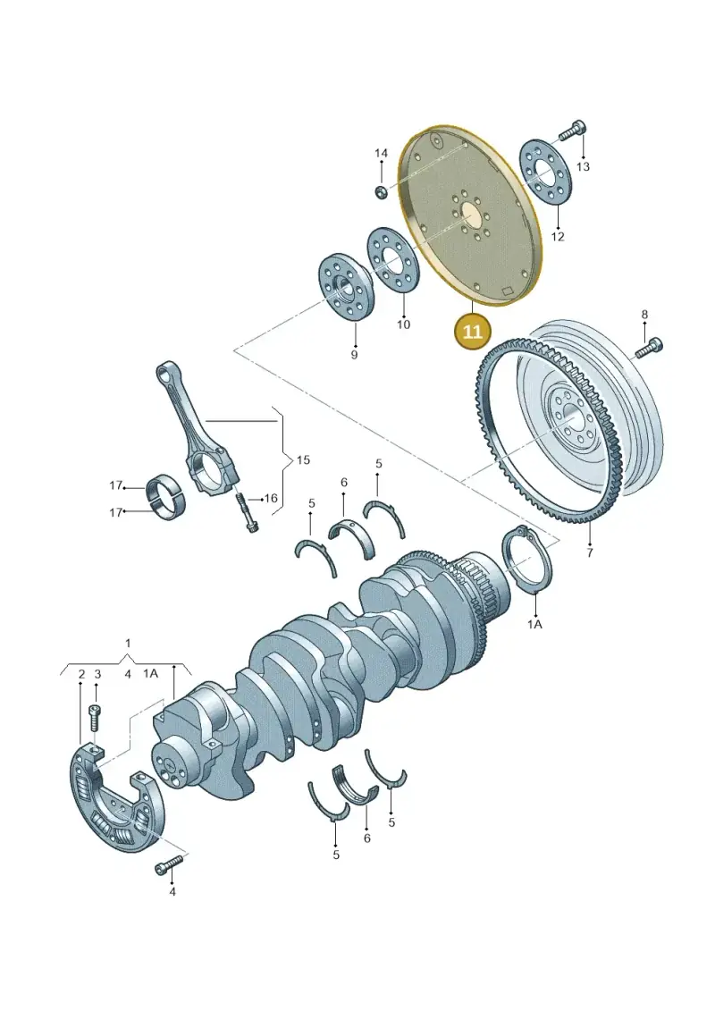 023105323D — Volkswagen Transp. caravelle (2008-2009) diagram 410105400, position 11