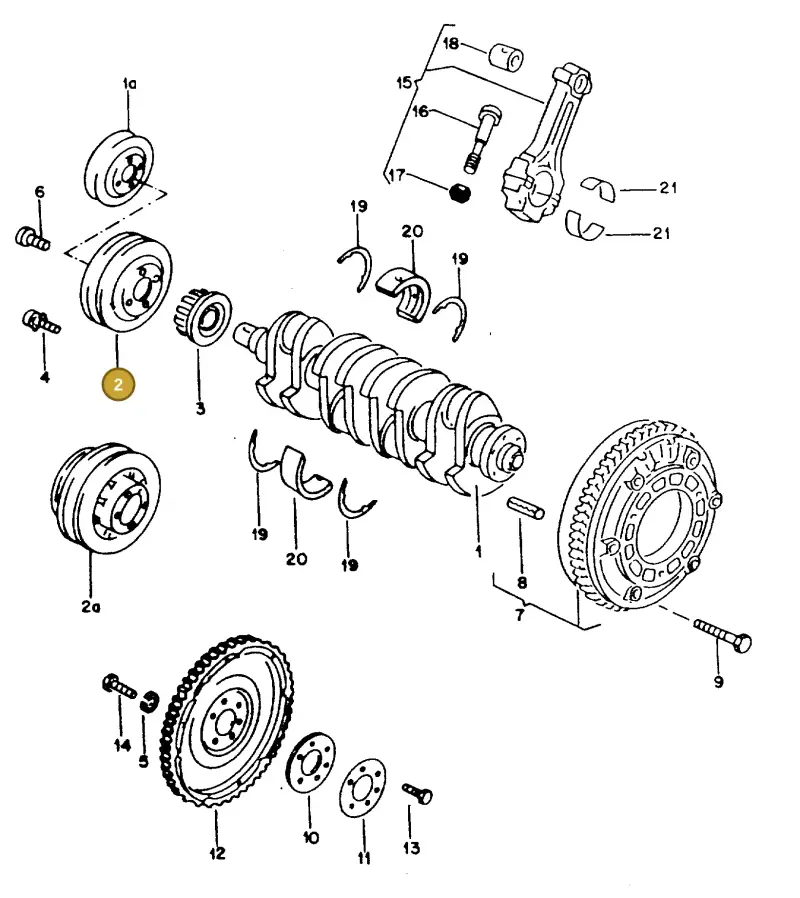 026105255D — Volkswagen GOLF,JETTA (MEX) (1987-1992) diagram 108006000, position 2