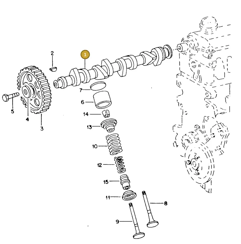026109101A — Volkswagen GOLF,JETTA (MEX) (1987-1992) diagram 108010000, position 1