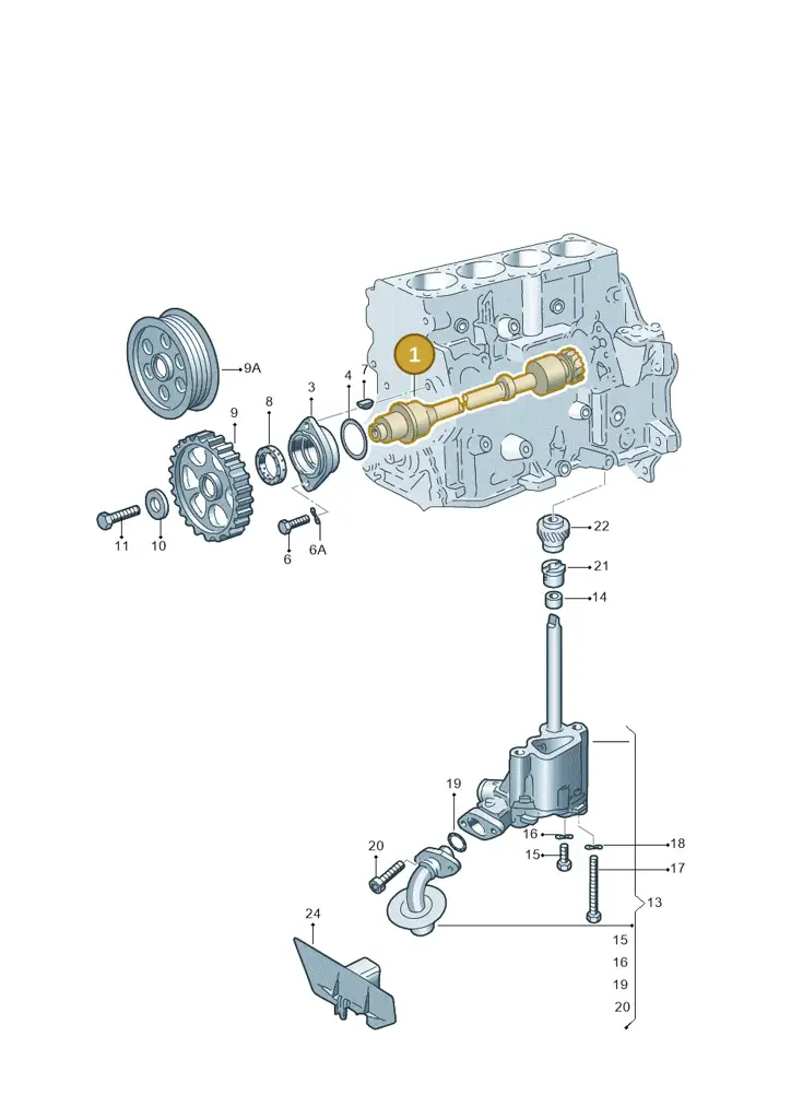 028115017D — Volkswagen LUPO/3L TDI (2003-2005) diagram 127115200, position 1