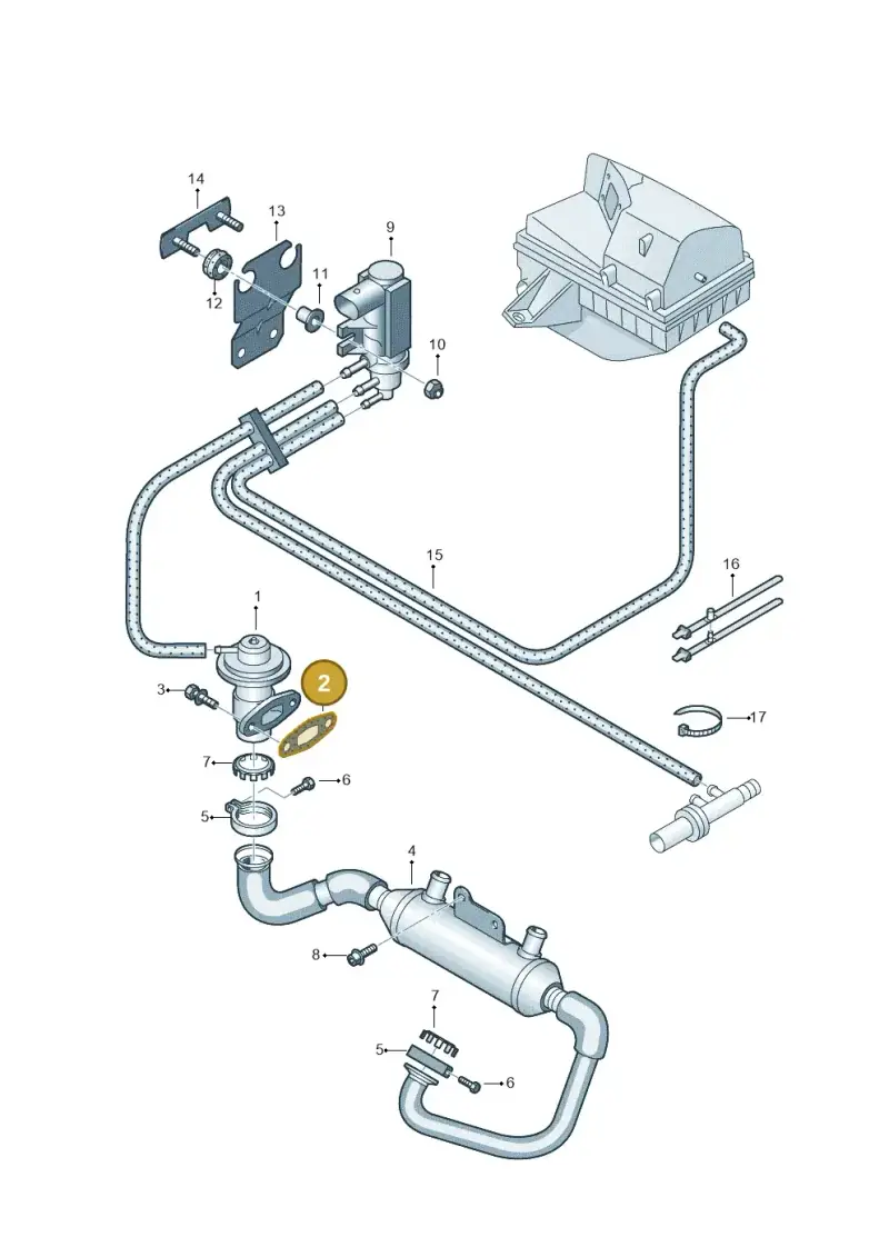 028131547F — Volkswagen GOLF PLUS              05> (2005-) diagram 420131500, position 2