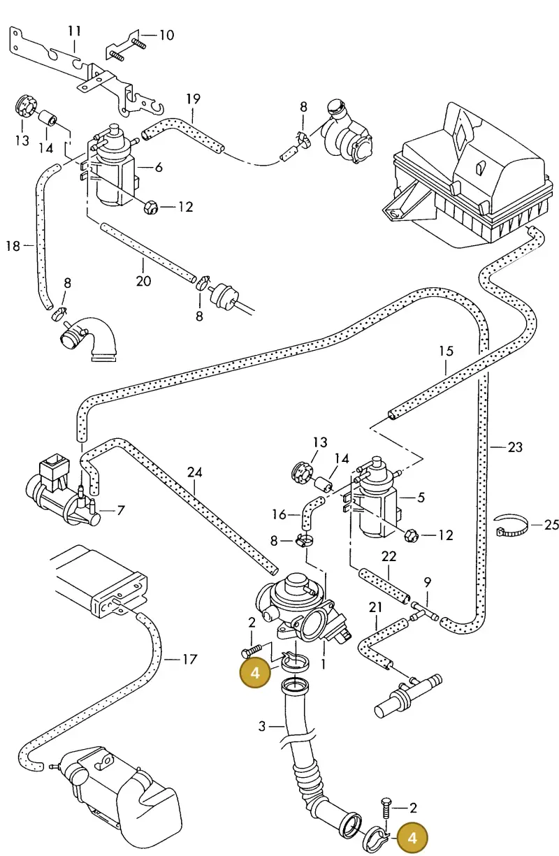028131548A — Volkswagen LT, LT 4X4 (2003-2006) diagram 176131170, position 4