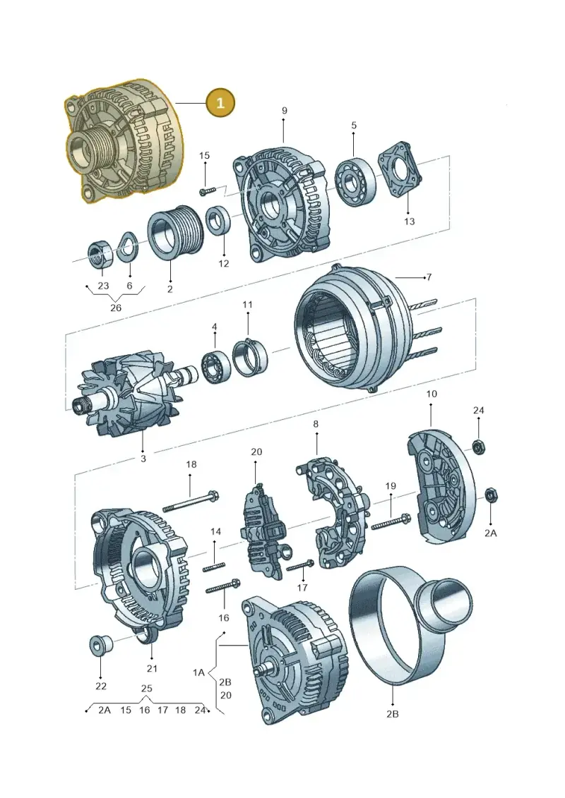028903028D — Volkswagen FOX                    04> (2003-) diagram 315903000, position 1