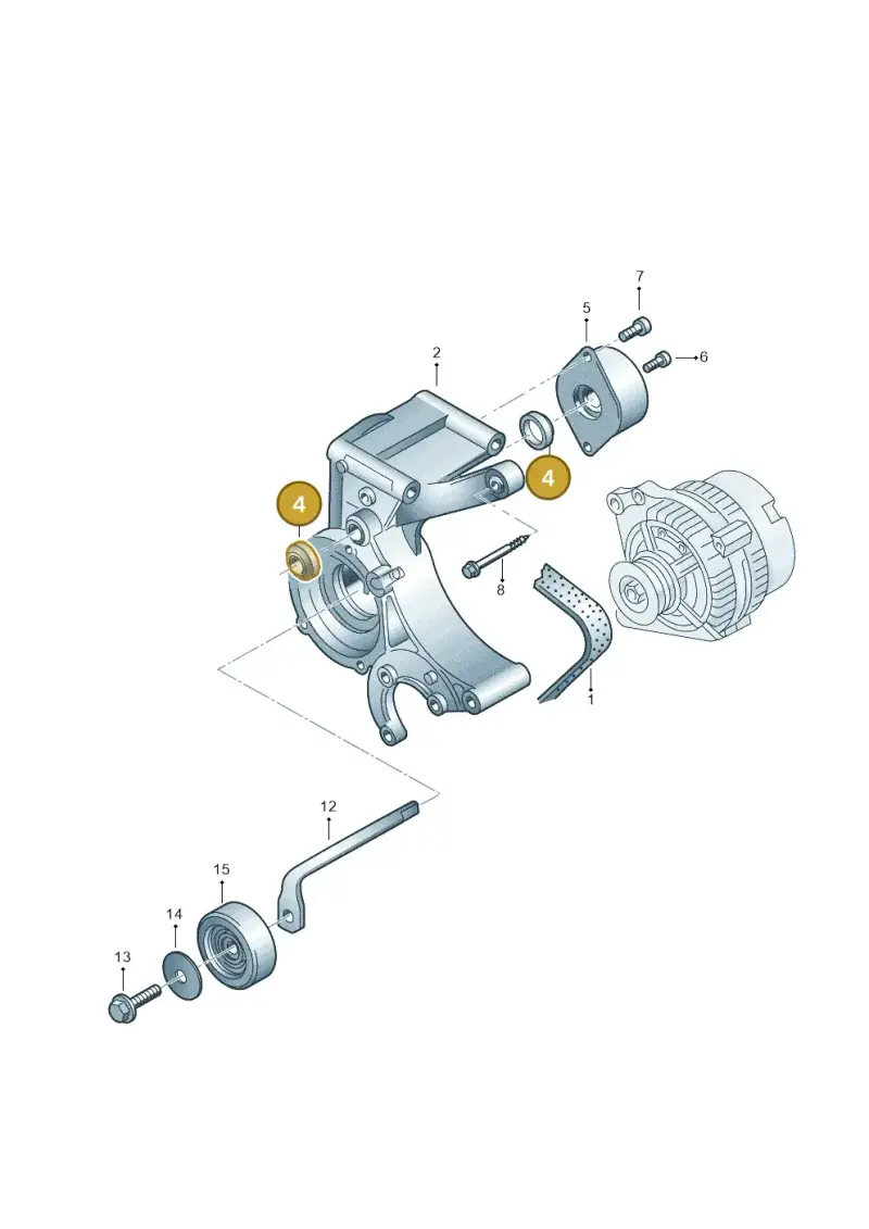 028903310 — Volkswagen LUPO/3L TDI (2003-2005) diagram 158903400, position 4