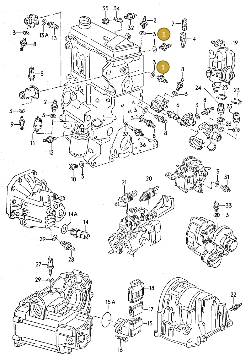 028919081J — Volkswagen JETTA (FAW)            91> (1991-) diagram 067216000, position 1