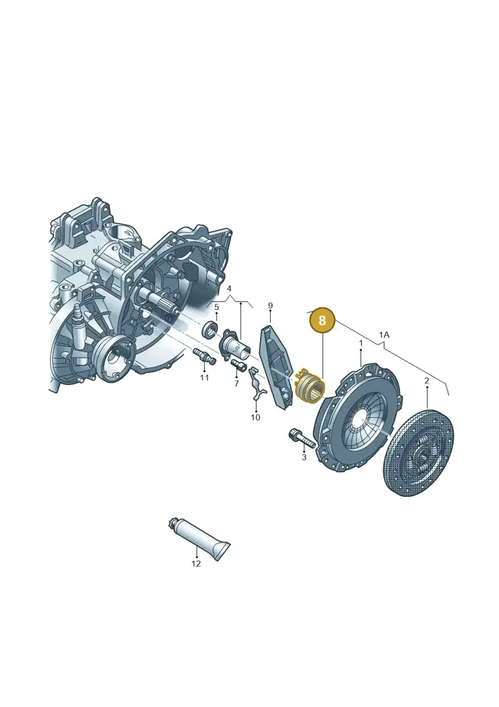 02A141165A — Volkswagen Jetta Wagon (2001-2001) diagram 201141400, position 8