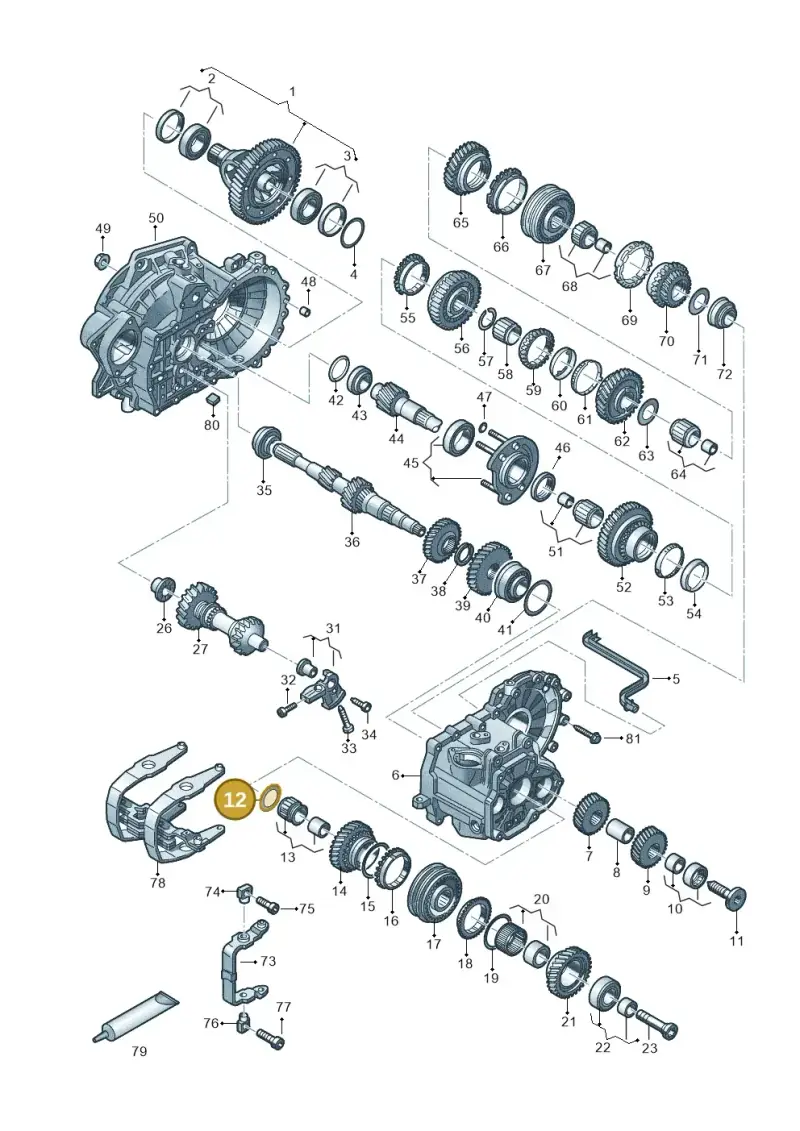 02A311155A — Volkswagen Arteon (2017-2023) diagram 828303520, position 12