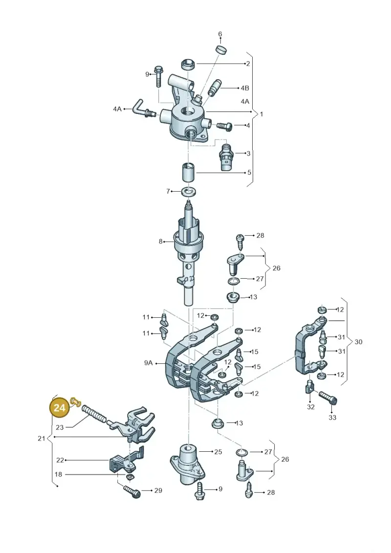 02A311614 — Volkswagen New Beetle             06> (2005-) diagram 266311900, position 24