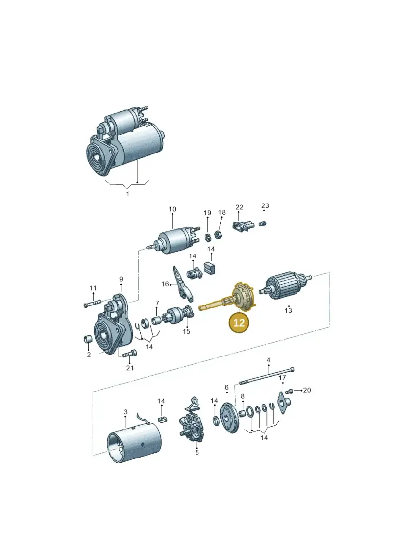 02A911303A — Volkswagen Golf                   96 (1995-1996) diagram 117911100, position 12