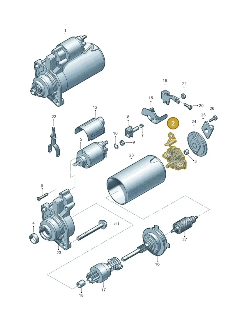 02B911209 — Volkswagen New Beetle             06> (2005-) diagram 176911000, position 2