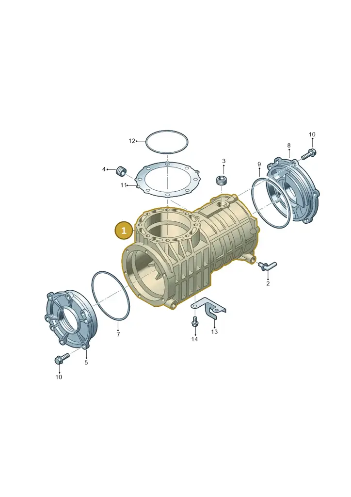 02D525053M — Volkswagen Sharan (2008-2010) diagram 194525110, position 1
