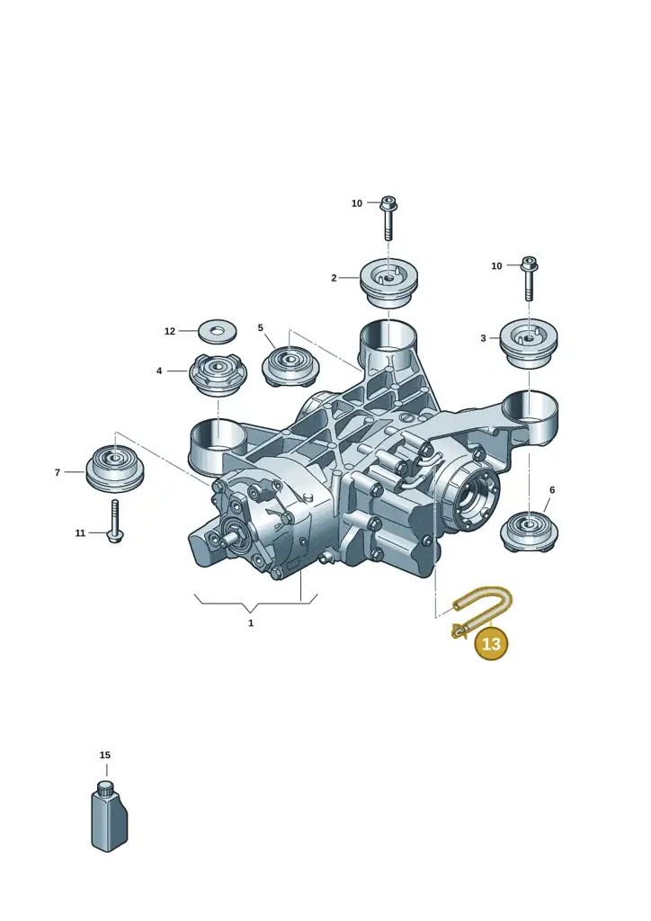 02D525095L — Volkswagen Caddy Maxi Kombi (2020-2024) diagram 5h0525000, position 13