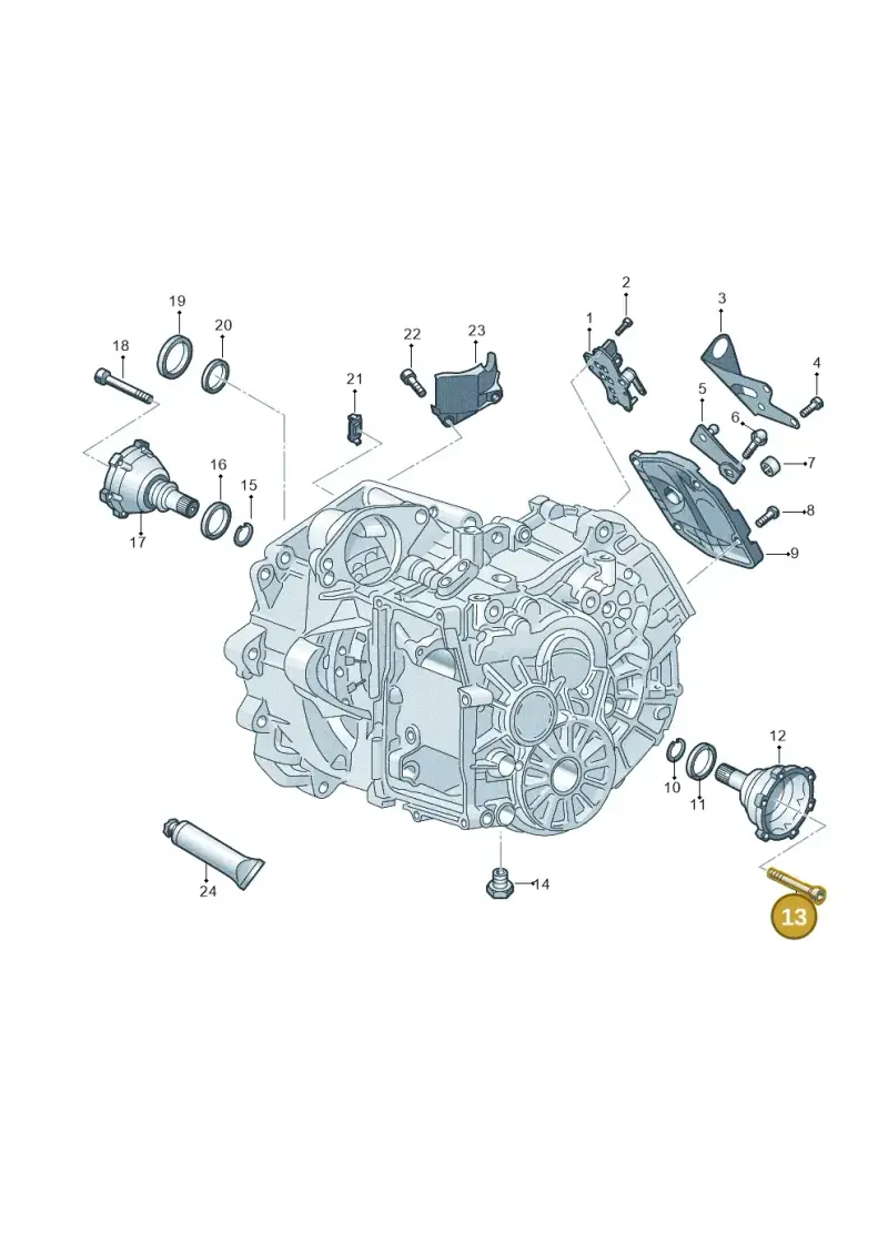 02E409359 — Volkswagen Taigo (2021-2024) diagram 827345020, position 13