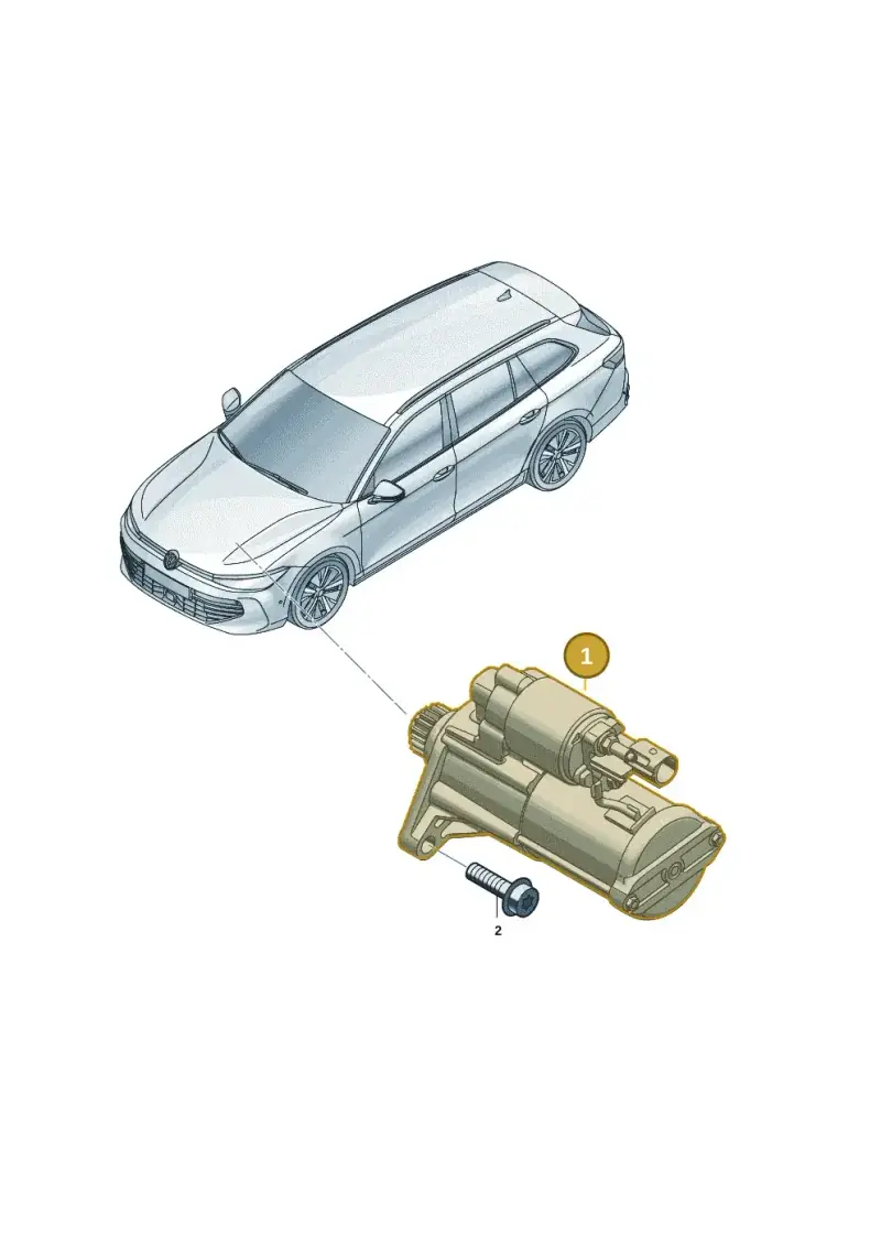02E911022HX — Volkswagen Passat estate (2023-) diagram 3j0911230, position 1