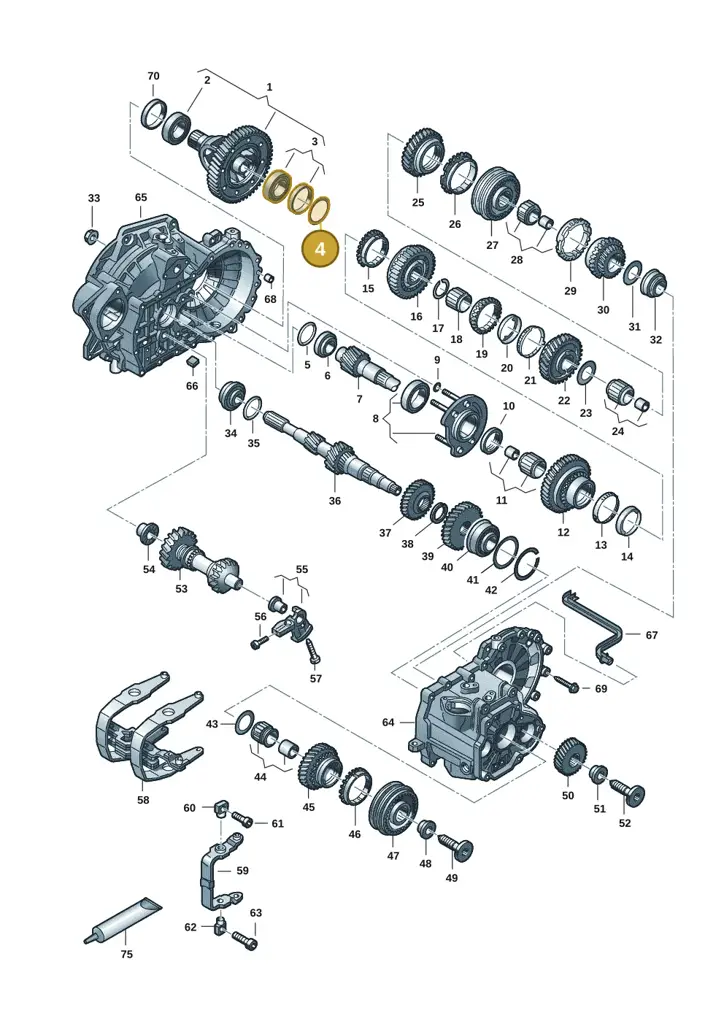 02G498210 — Volkswagen Transport. multivan (2019-2024) diagram 7ep300806, position 4