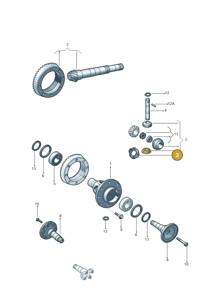 02J409170 — Volkswagen Kombi (2011-) diagram 308517200, position 3