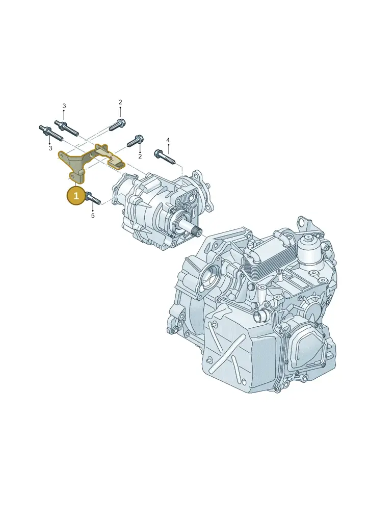 02M409905AR — Volkswagen Caddy kombi (2015-2020) diagram 690409650, position 1