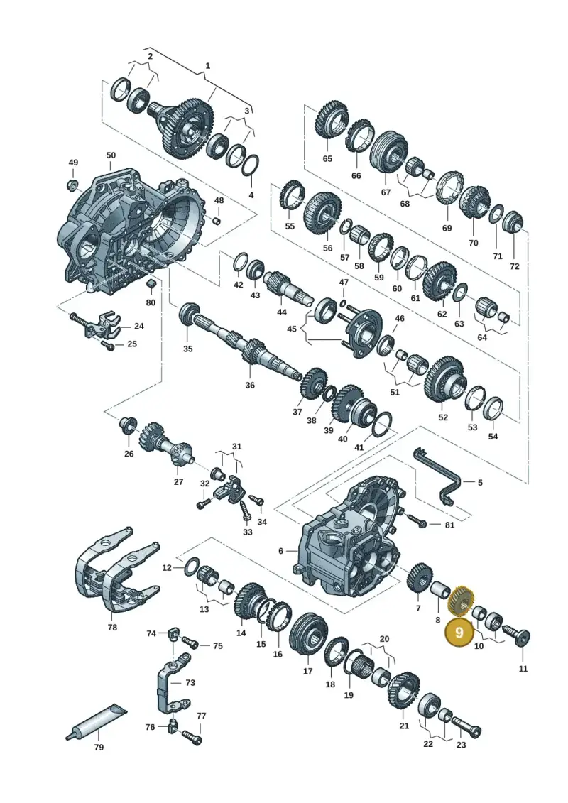 02S311166AP — Volkswagen T-Roc BlueMotion (2017-2024) diagram 2gk300352, position 9