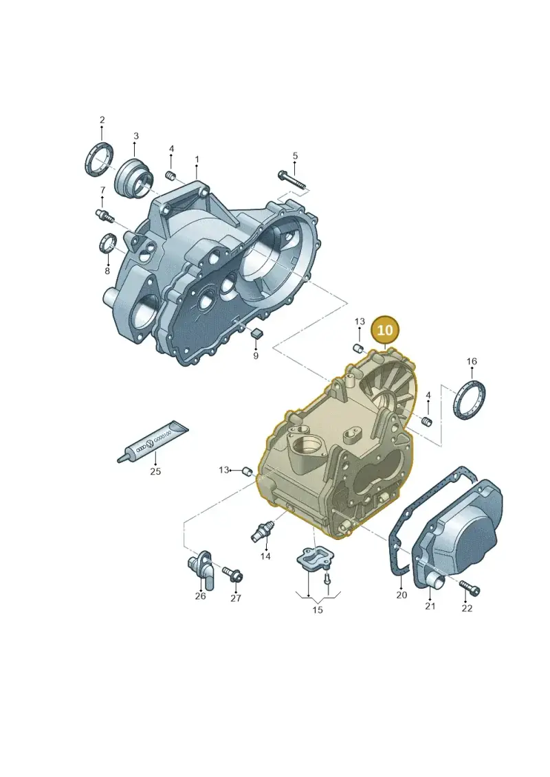 02T301103CA — Volkswagen New Lavida (2015-2022) diagram 746301310, position 10