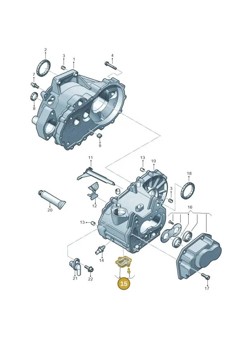 02T301252B — Volkswagen New beetle (2011-2016) diagram 746301400, position 15