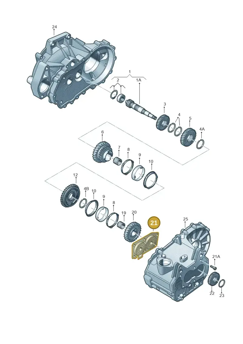 02T311206J — Volkswagen Jetta 1.6 (2014-2018) diagram 794311070, position 21