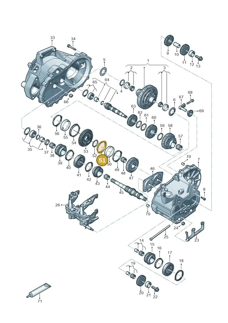 02T311247C — SEAT Ibiza FR (2017-) diagram 495300120, position 51