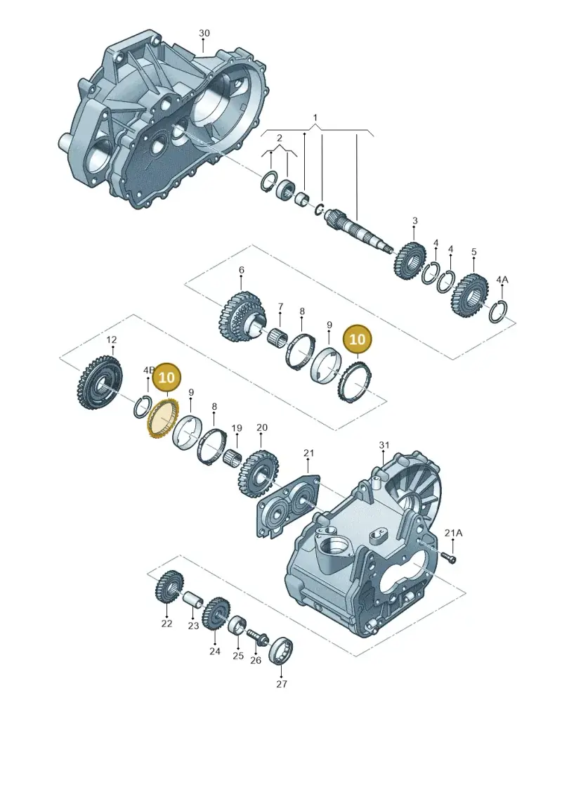 02T311247C — Volkswagen Beetle (2016-2019) diagram 746311220, position 10