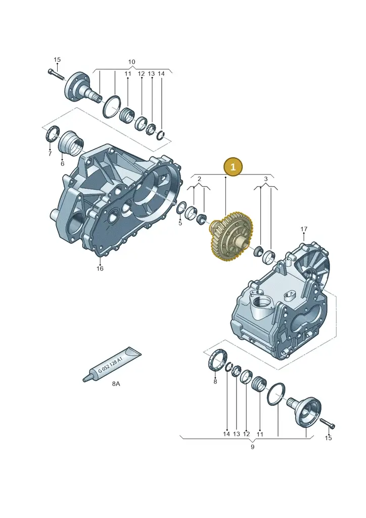 02T409021BB — Skoda Rapid (2012-2022) diagram 794409130, position 1