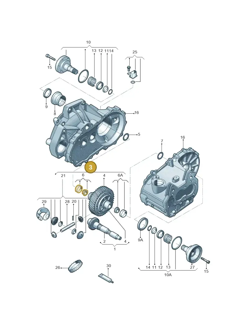 02T409021CF — Volkswagen Santana (2012-2023) diagram 744409170, position 3