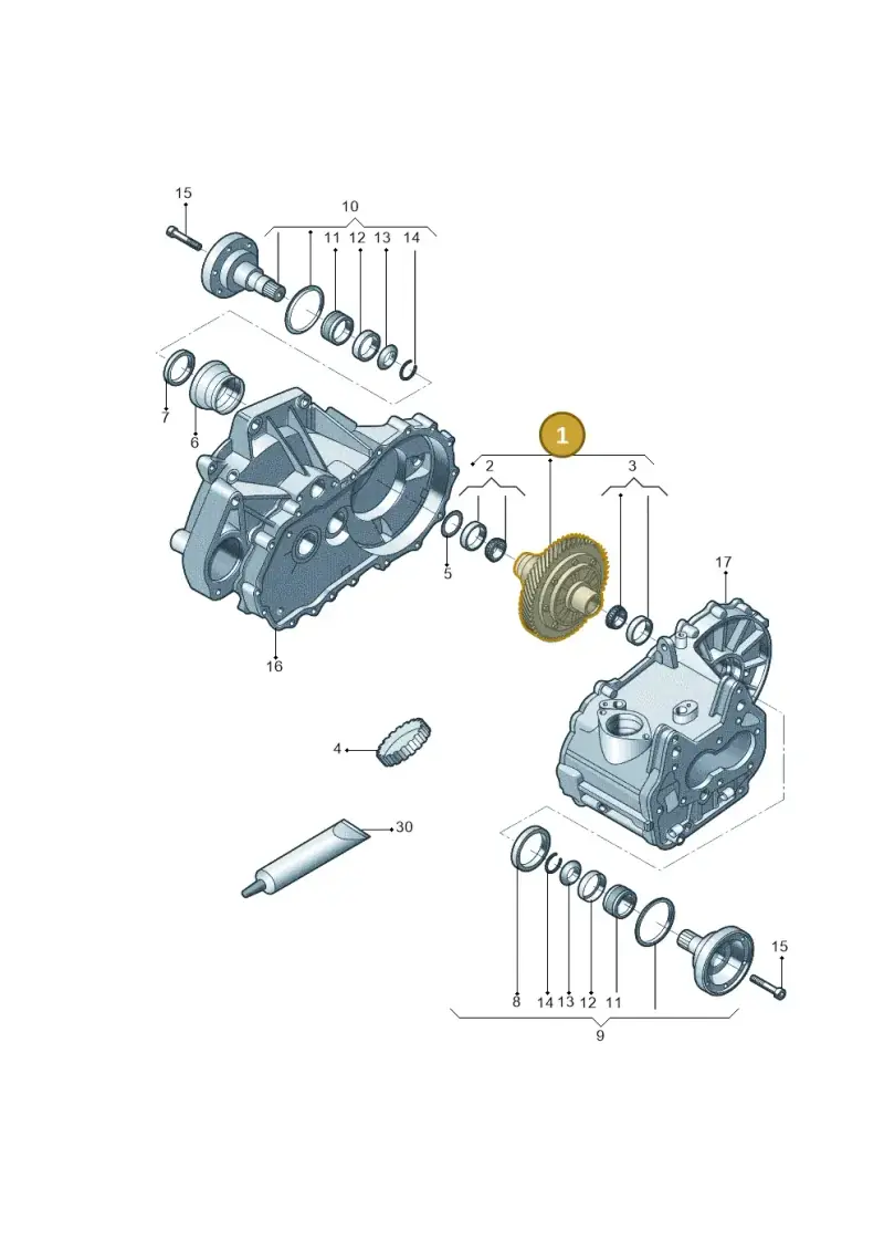 02T409021CF — Volkswagen Santana (2012-2023) diagram 757409100, position 1