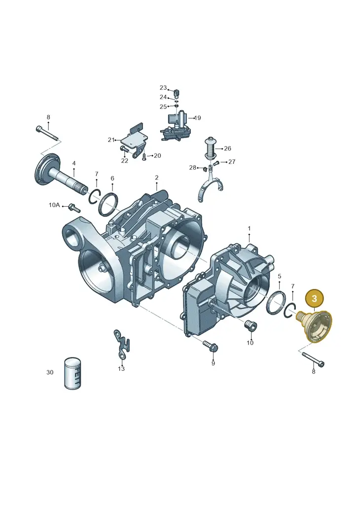 02W525355 — Volkswagen Transport. multivan (2019-2024) diagram 679525110, position 3