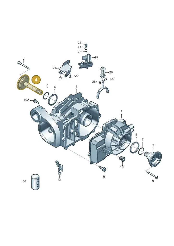 02W525356C — Volkswagen Transport. multivan (2019-2024) diagram 679525110, position 4