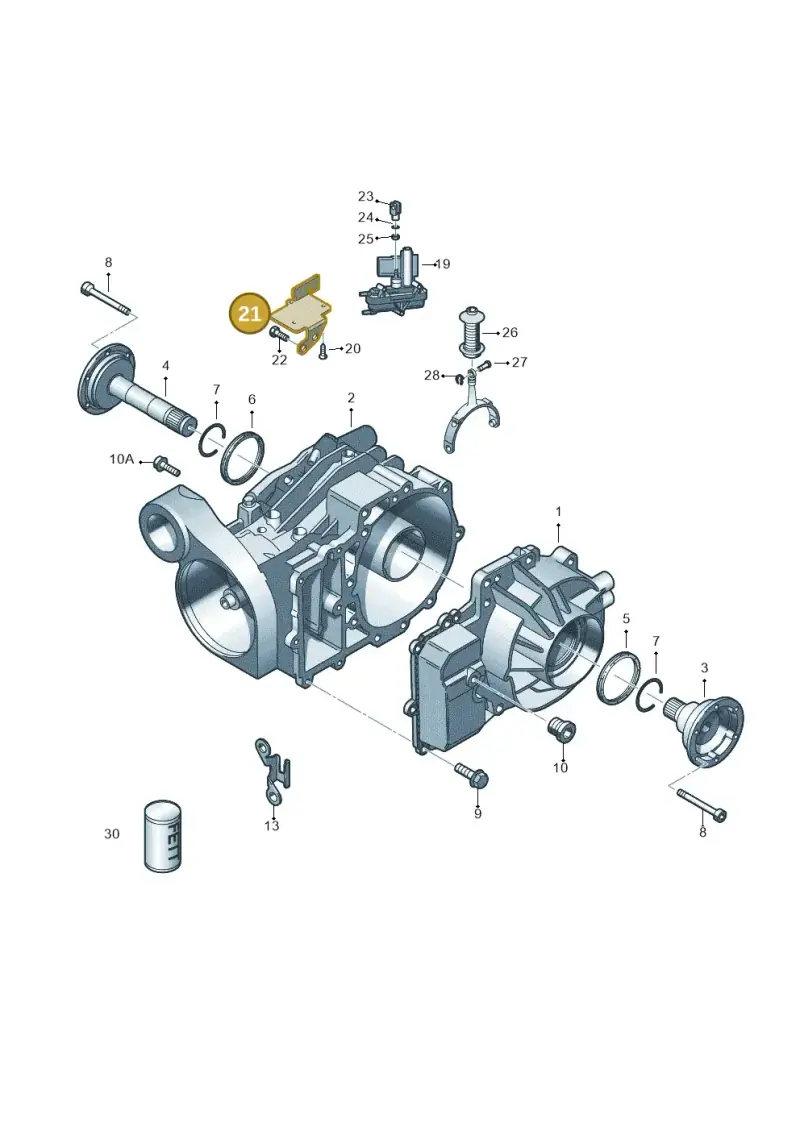 02W525653A — Volkswagen Transport. multivan (2019-2024) diagram 679525110, position 21