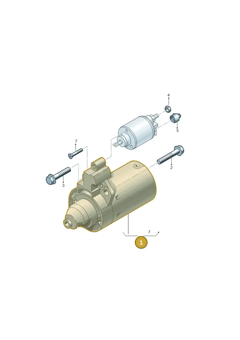 02Z911022C — Audi A3 Sportback (2016-2020) diagram 771911300, position 1