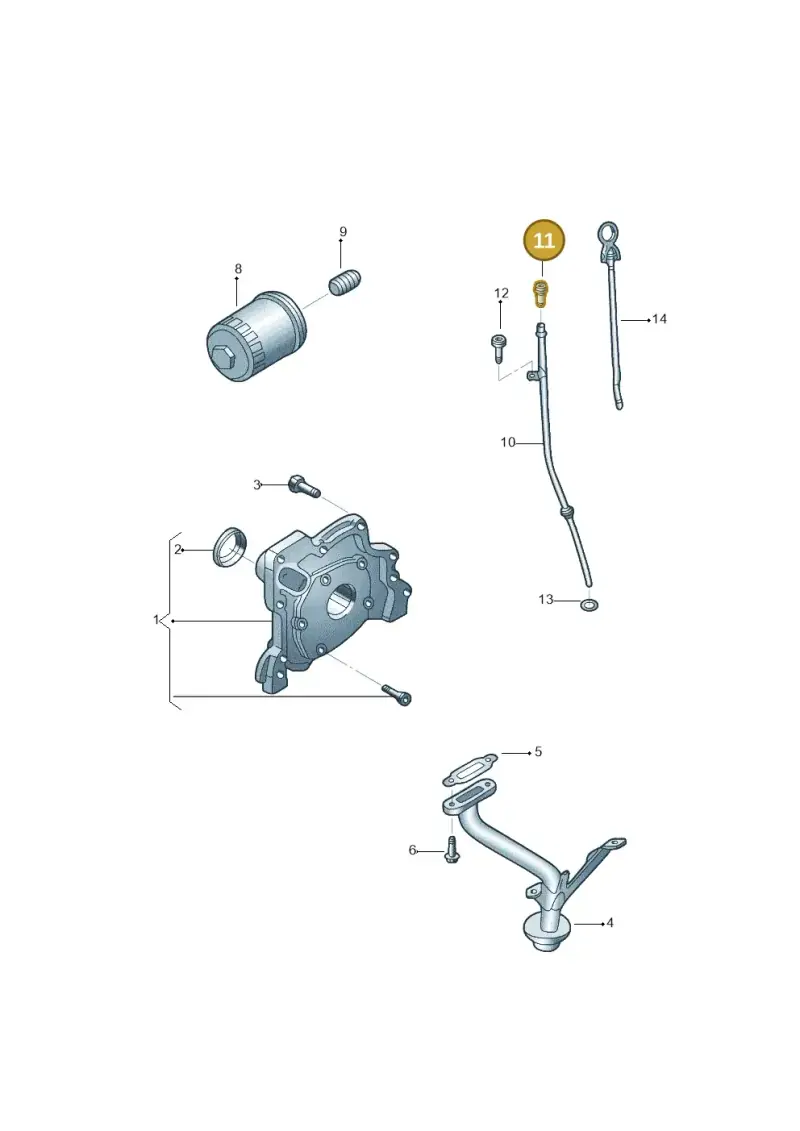 030115636D — Volkswagen Voyage (2016-2023) diagram 799115050, position 11
