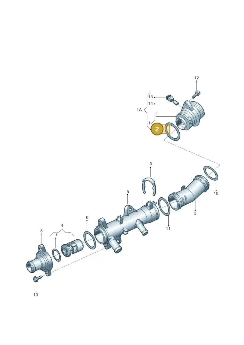 030121043C — Volkswagen Kombi (2011-) diagram 377121000, position 2
