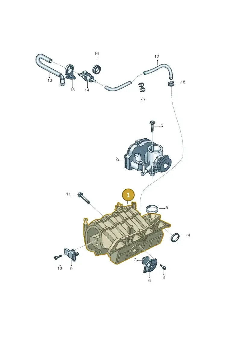 030129713BN — Volkswagen Polo (2008-2009) diagram 657133100, position 1