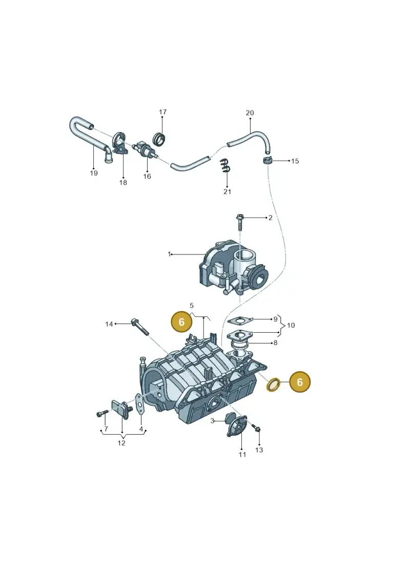 030129717E — Volkswagen Kombi (2011-) diagram 315133160, position 6