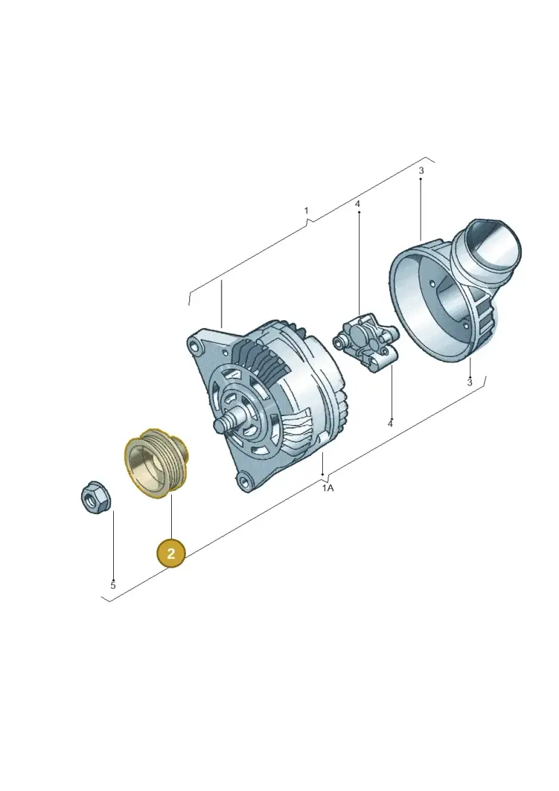 030903119C — Volkswagen GOLF CABRIO (2002-2002) diagram 118903250, position 2