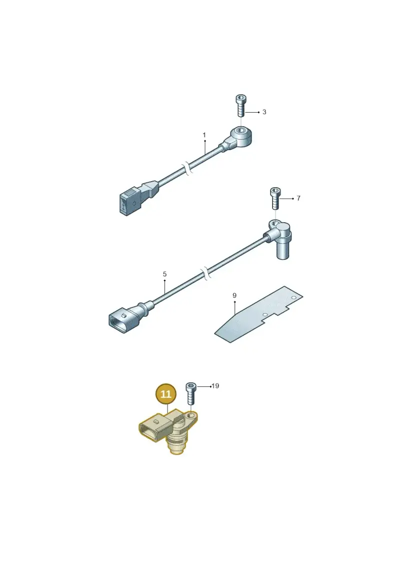 030907601F — Volkswagen New Passat (2011-2019) diagram 714906000, position 11