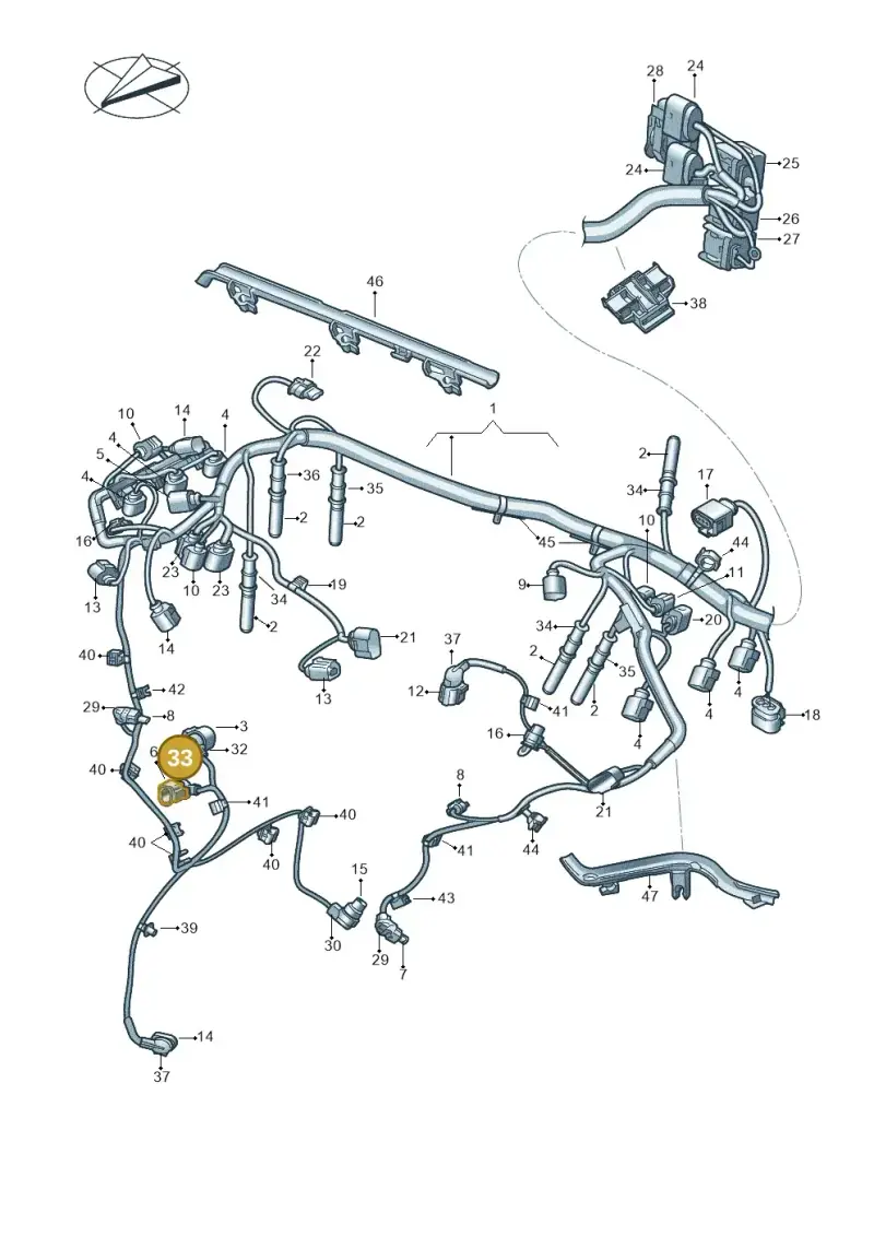 030971921 — Volkswagen Amarok twin cab (2022-) diagram 894971140, position 33