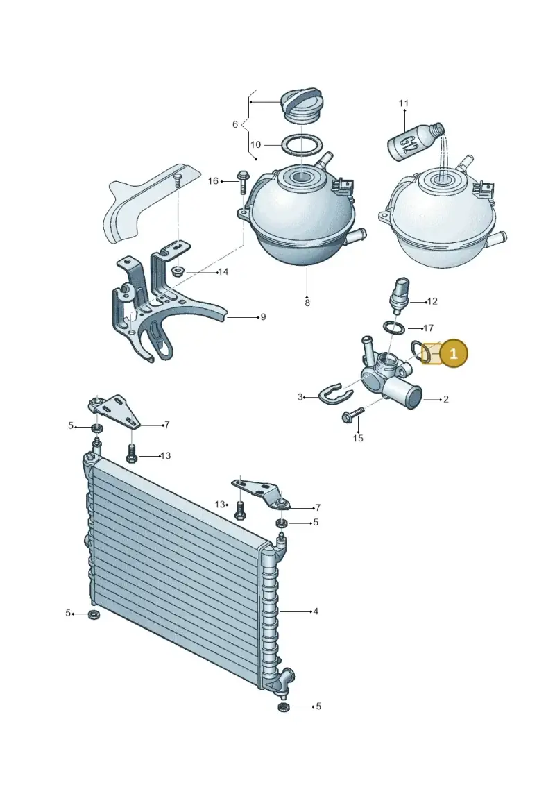 032121119J — Volkswagen Kombi (2011-) diagram 377121750, position 1