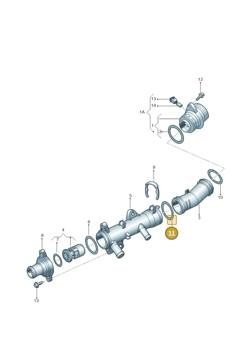 032121666 — Volkswagen Kombi (2011-) diagram 377121000, position 11
