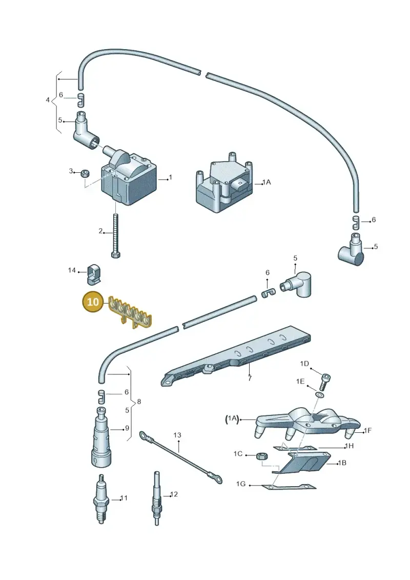 035905471 — Volkswagen LUPO/3L TDI (2003-2005) diagram 232905000, position 10