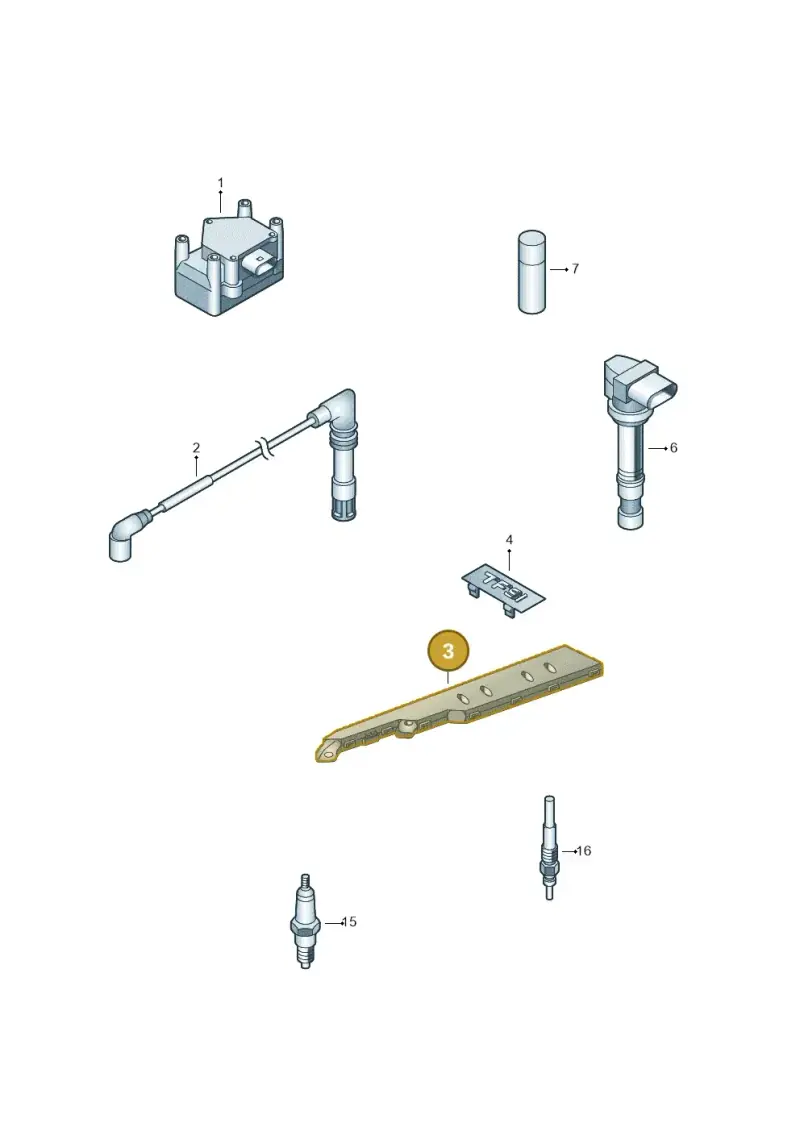 035905471 — Volkswagen POLO (2001-2005) diagram 253905000, position 3