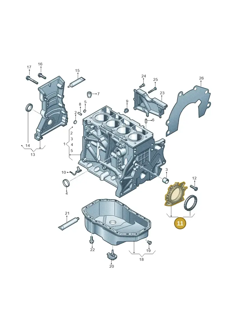 036103171B — Volkswagen New beetle (2011-2016) diagram 649103010, position 11