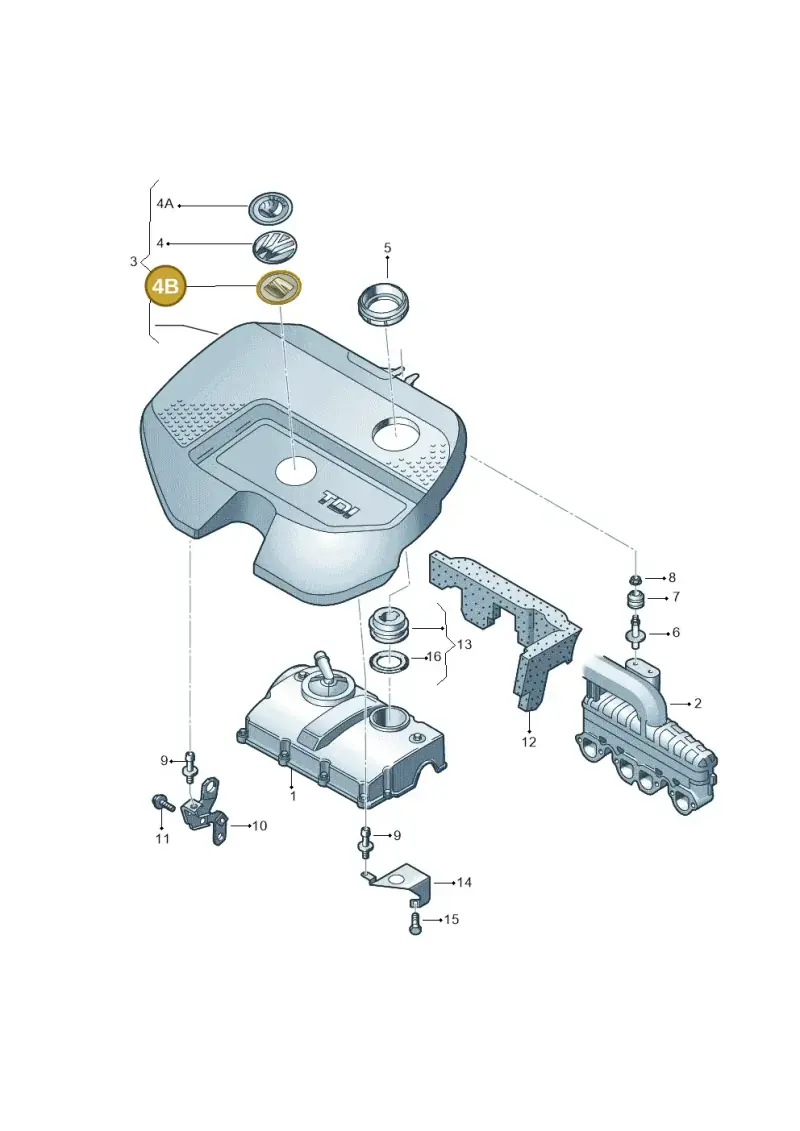 036103940M — SEAT CORDOBA/SE241 (2002-2005) diagram 210103650, position 4B