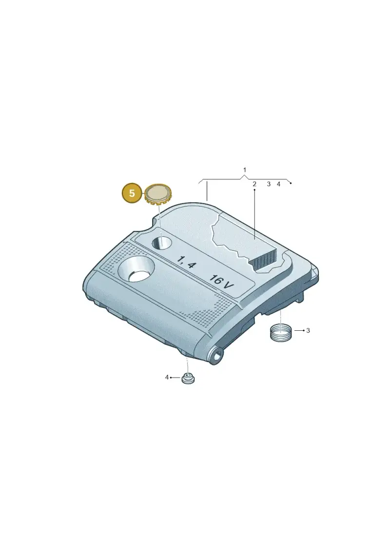 036103940M — SEAT IBIZA                  06> (2005-) diagram 225129210, position 5